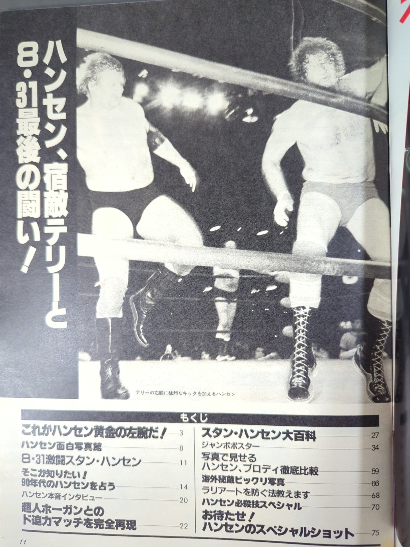 プロレスアルバム37 ウエスタン・ラリアート スタン・ハンセン