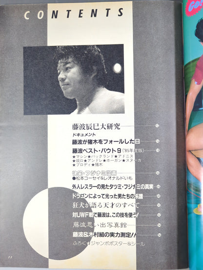 Pro Wrestling  Album 64 Now is the time Tatsumi Fujinami 
