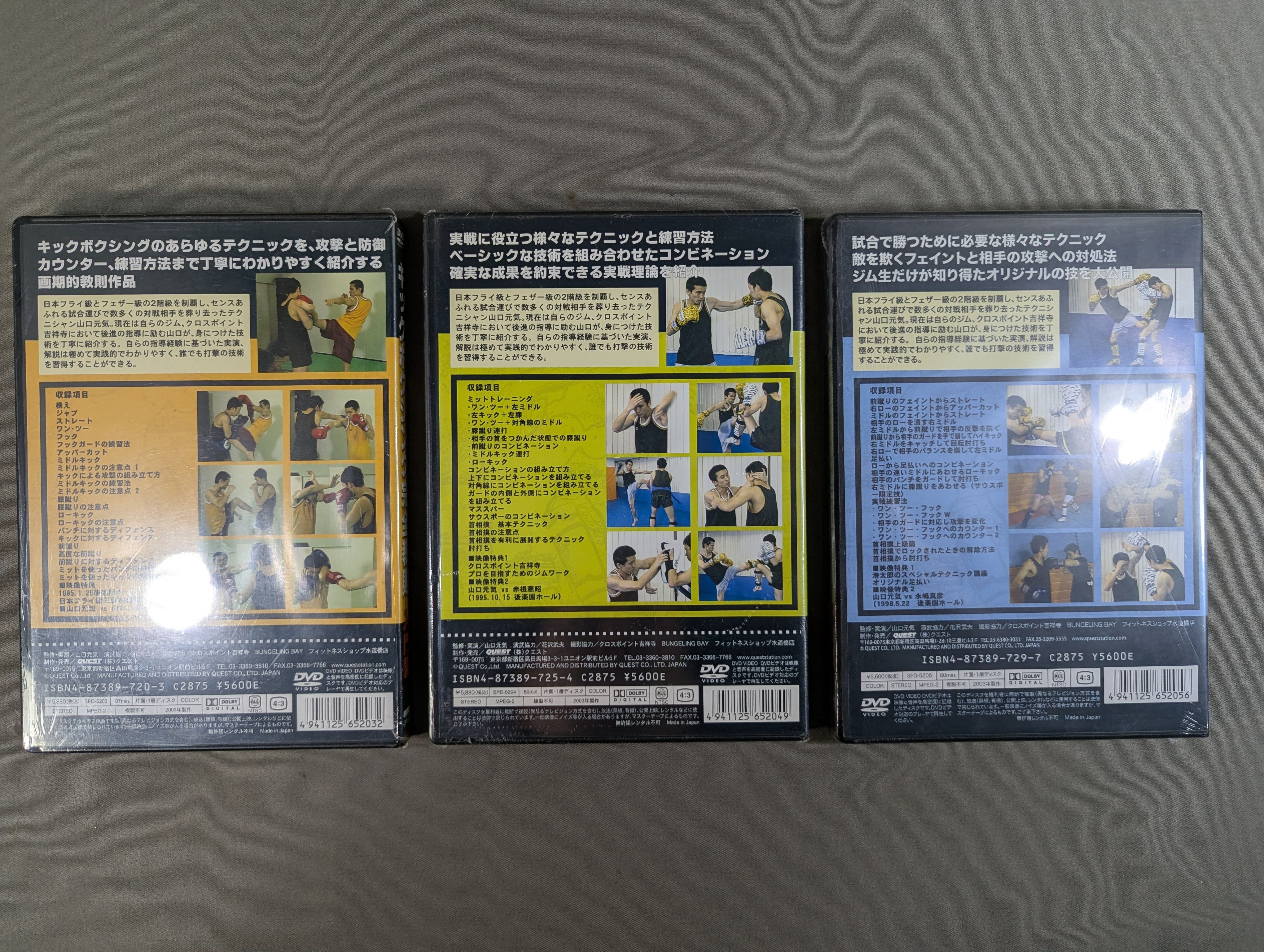 【中古】「未使用品」キックボクシング完全教則 DVD-BOX キックボクシング完全教則 ☆入門篇・中級篇・上級篇☆ – 闘道館