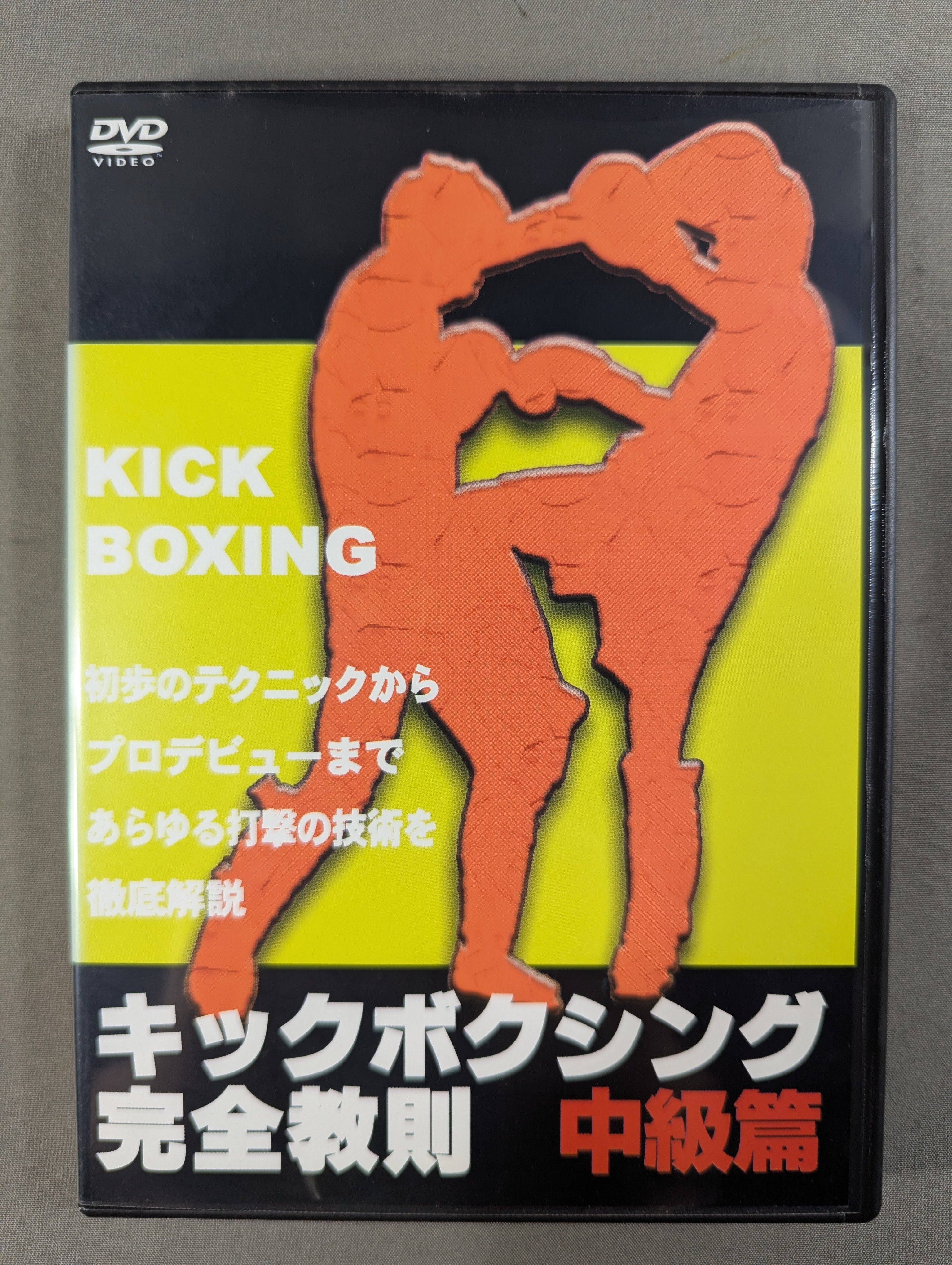 キックボクシング完全教則 中級篇 ☆初歩のテクニックからプロデビュー