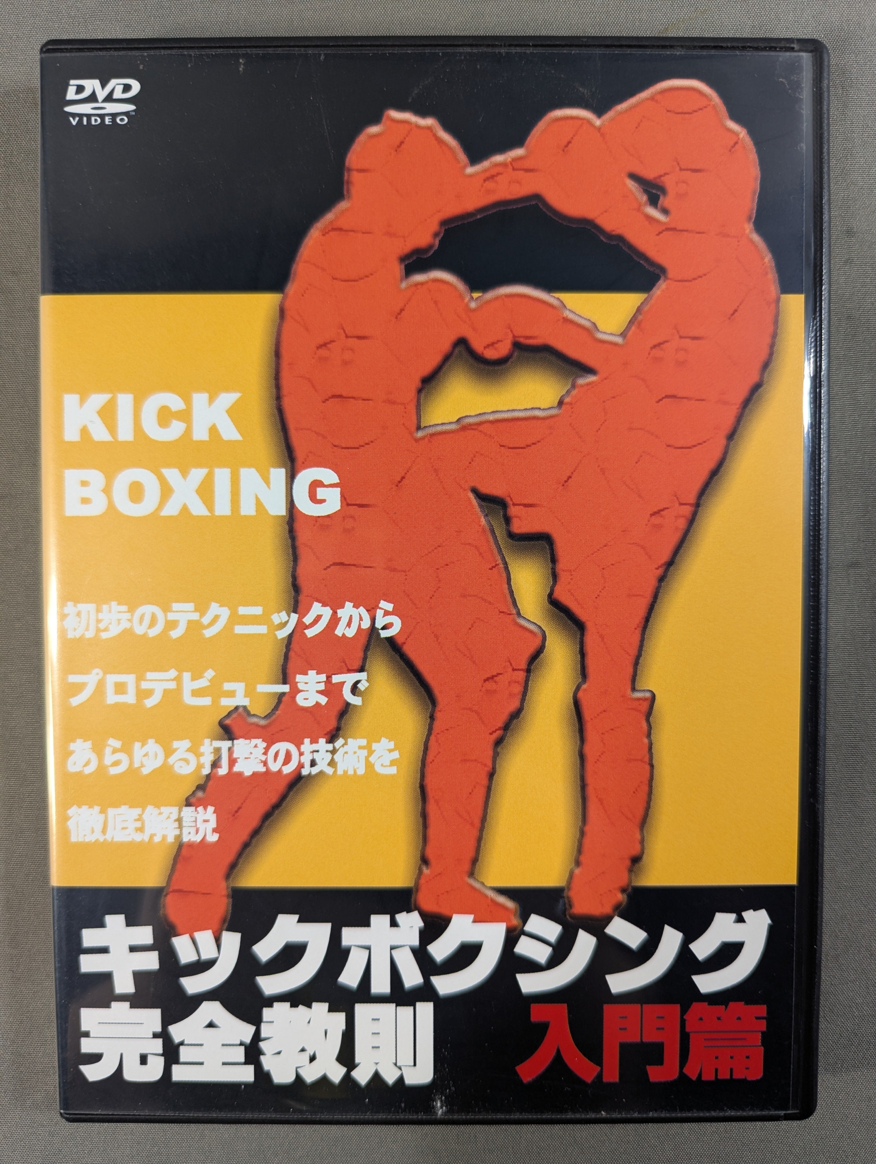 キックボクシング完全教則 入門篇 ☆初歩のテクニックからプロデビュー
