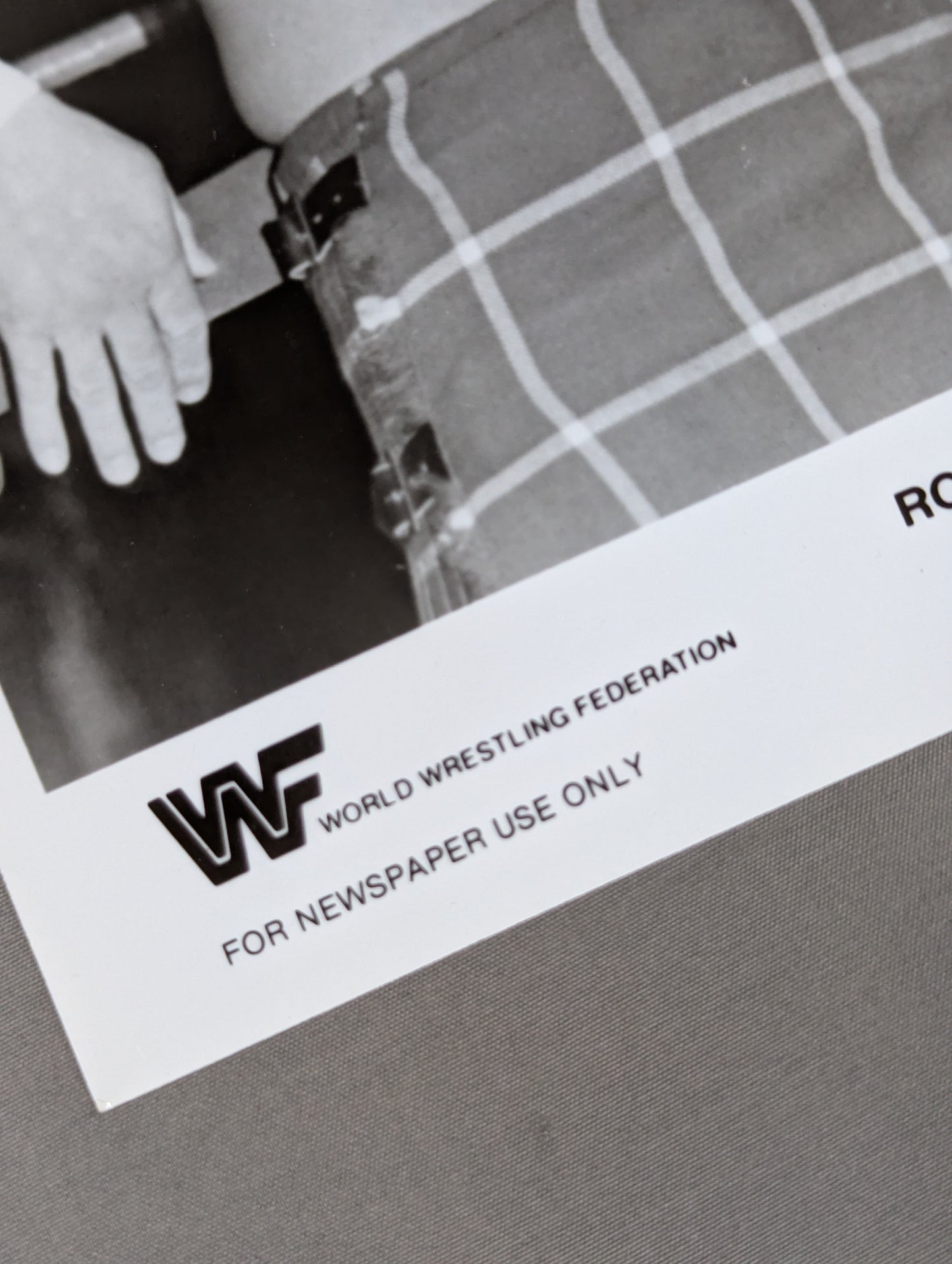 ★WWF★ 「ラウディ」ロディ・パイパー WWF 公式ポートレート(1985)