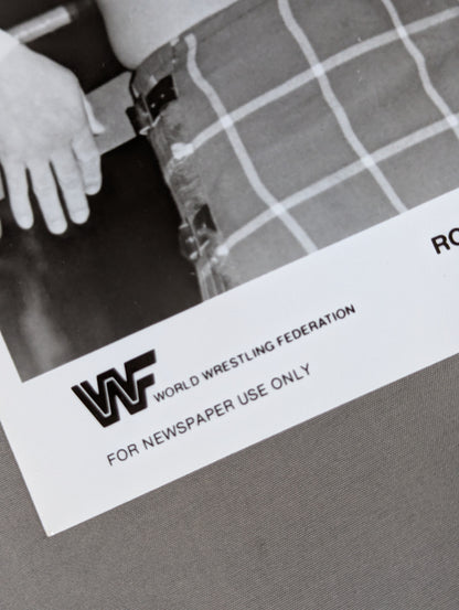 ★WWF★ 「ラウディ」ロディ・パイパー WWF 公式ポートレート(1985)