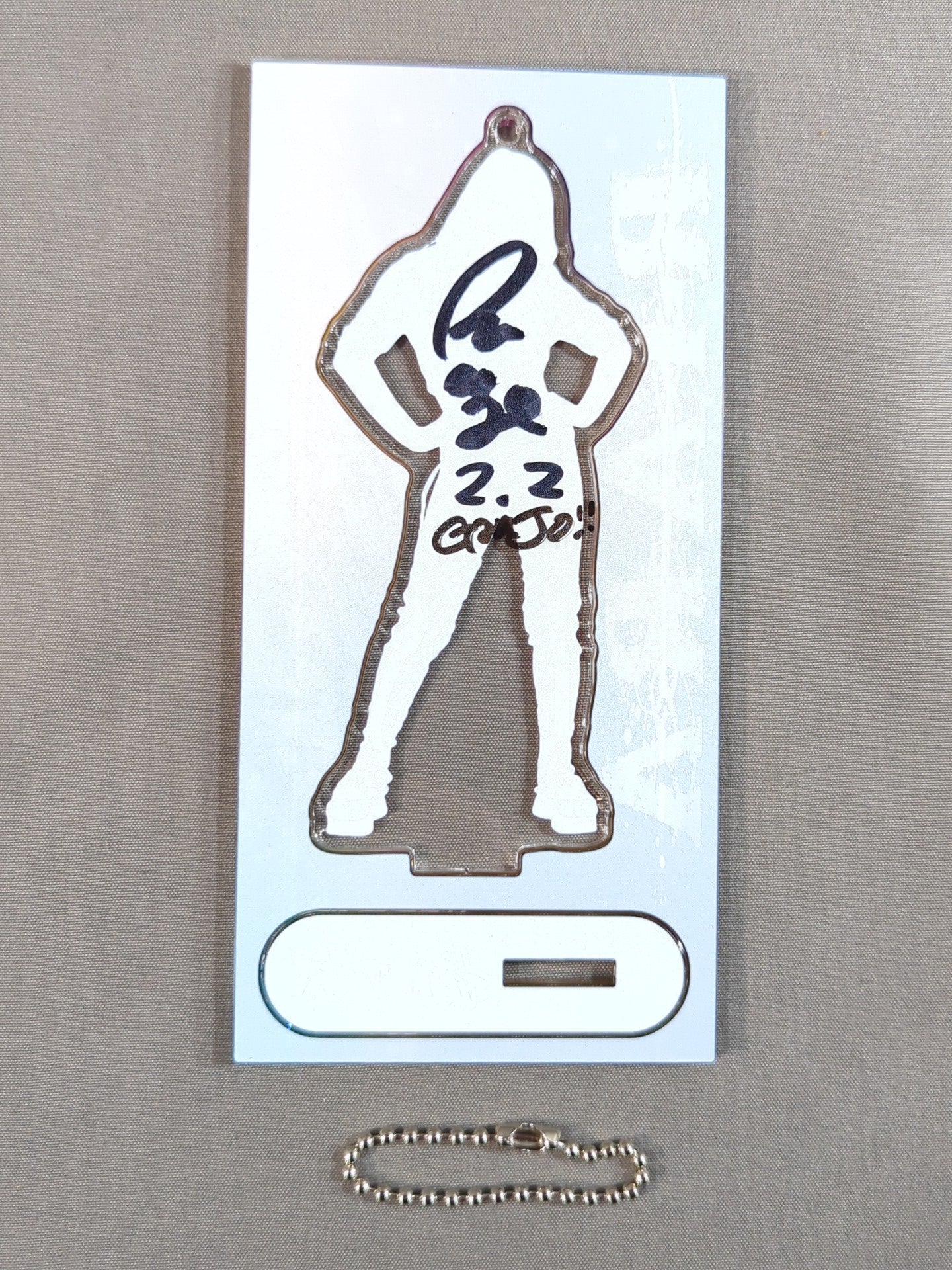 【直筆サイン入り】リアラ アクリルスタンドキーホルダー