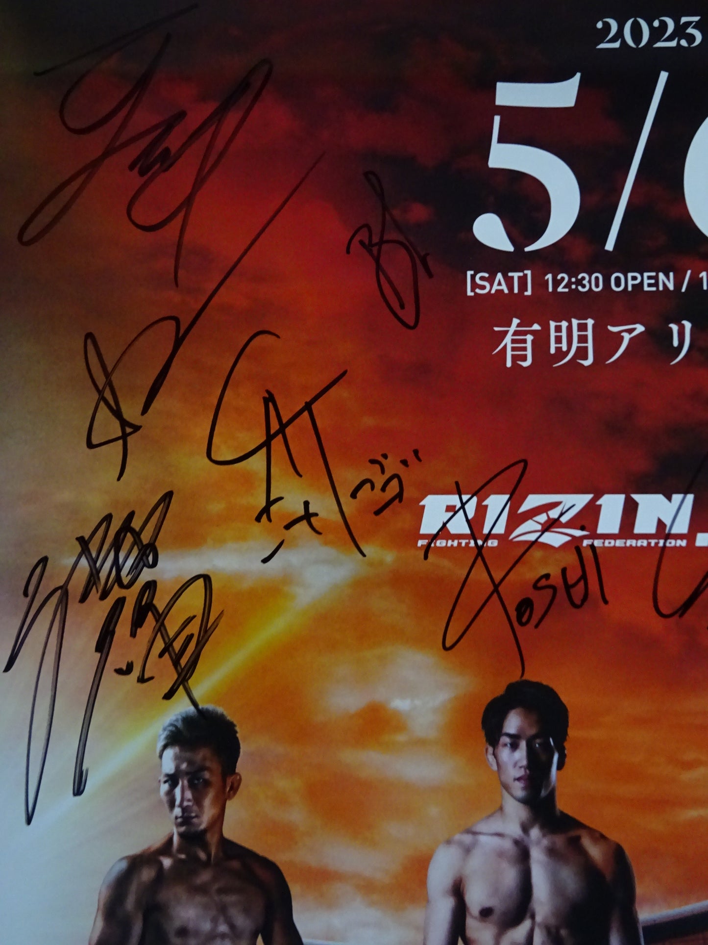 ★全26選手直筆サイン入り★ RIZIN.42