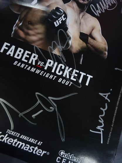 ★出場全26選手直筆サイン入り★ UFC on FOX 22