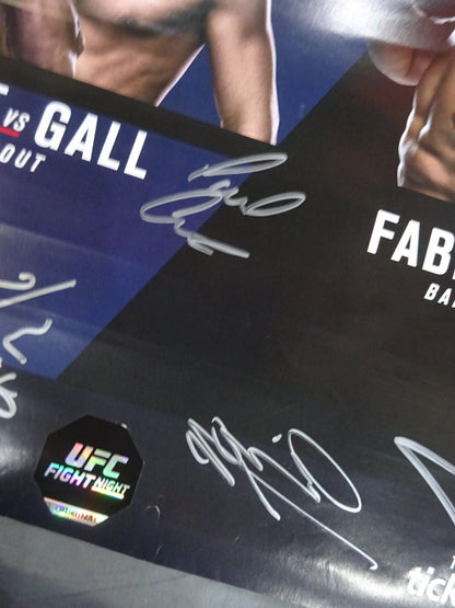★出場全26選手直筆サイン入り★ UFC on FOX 22