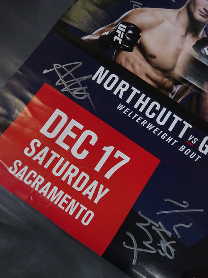 ★出場全26選手直筆サイン入り★ UFC on FOX 22