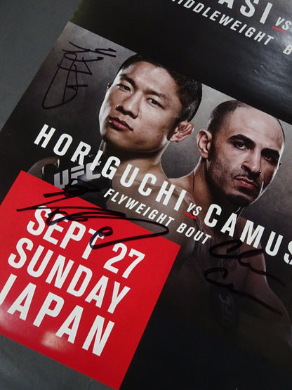 ★出場全20選手直筆サイン入り★ UFC Fight Night 75 BARNETT vs NELSON