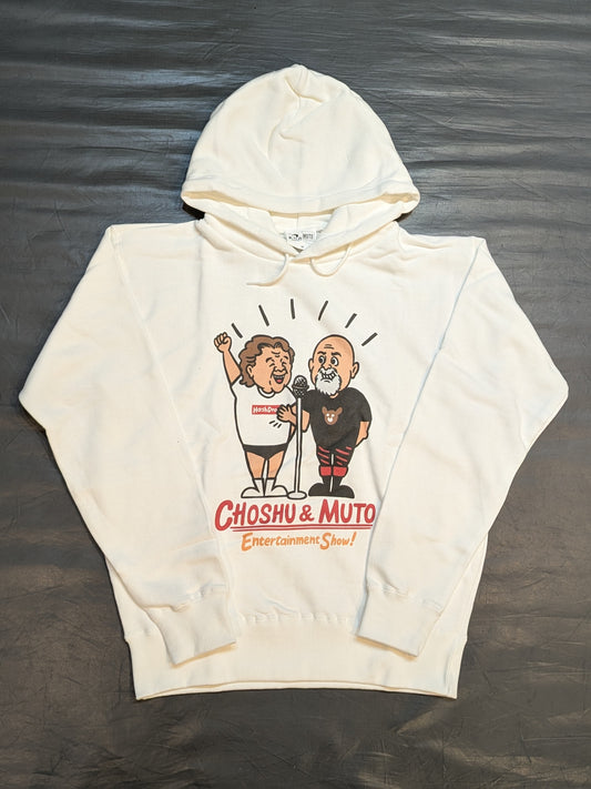 Riki Choshu & Muto Keiji Linedgy hoodie 