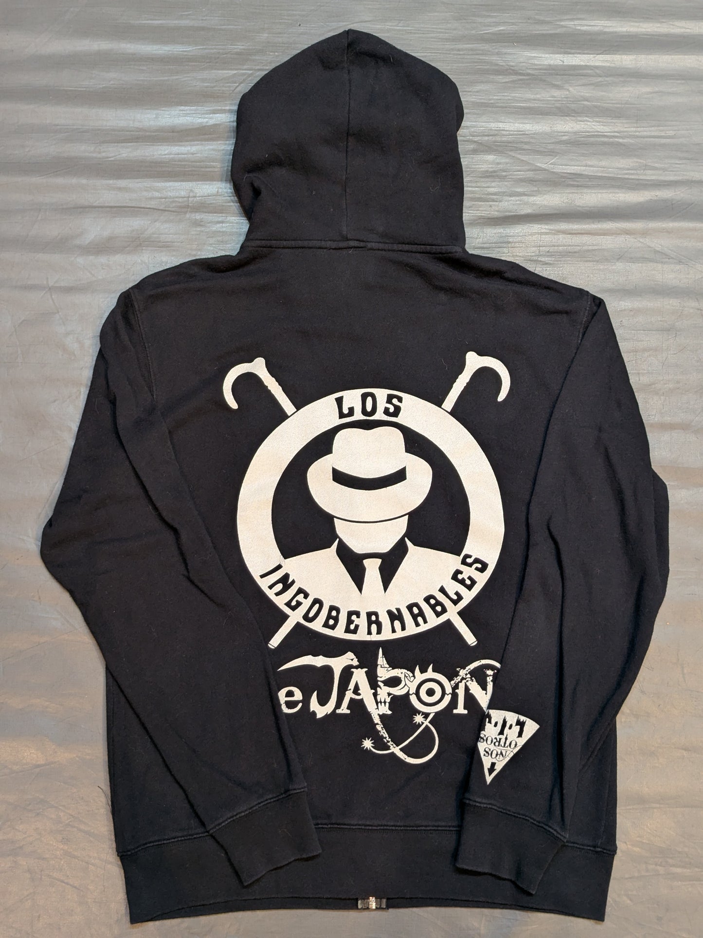 L.I.J Zip hoodie  (2018 / Black × White)