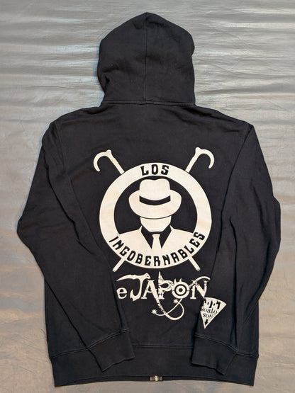 L.I.J Zip hoodie  (2018 / Black × White)
