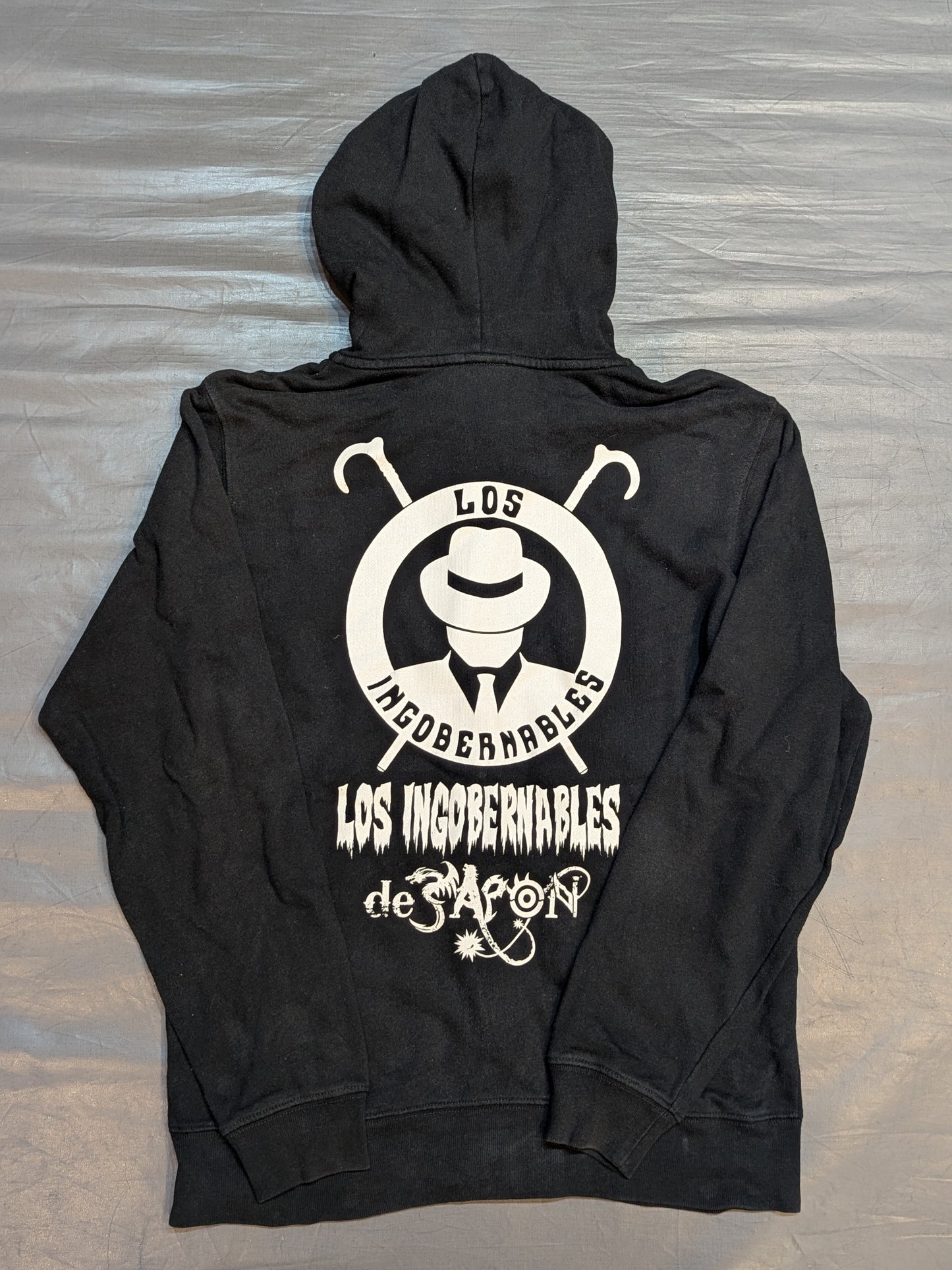 L.I.J Zip hoodie  (2023 / Black × White)
