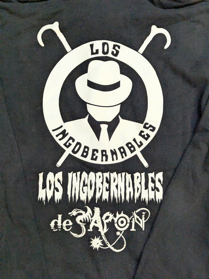 L.I.J Zip hoodie  (2023 / Black × White)