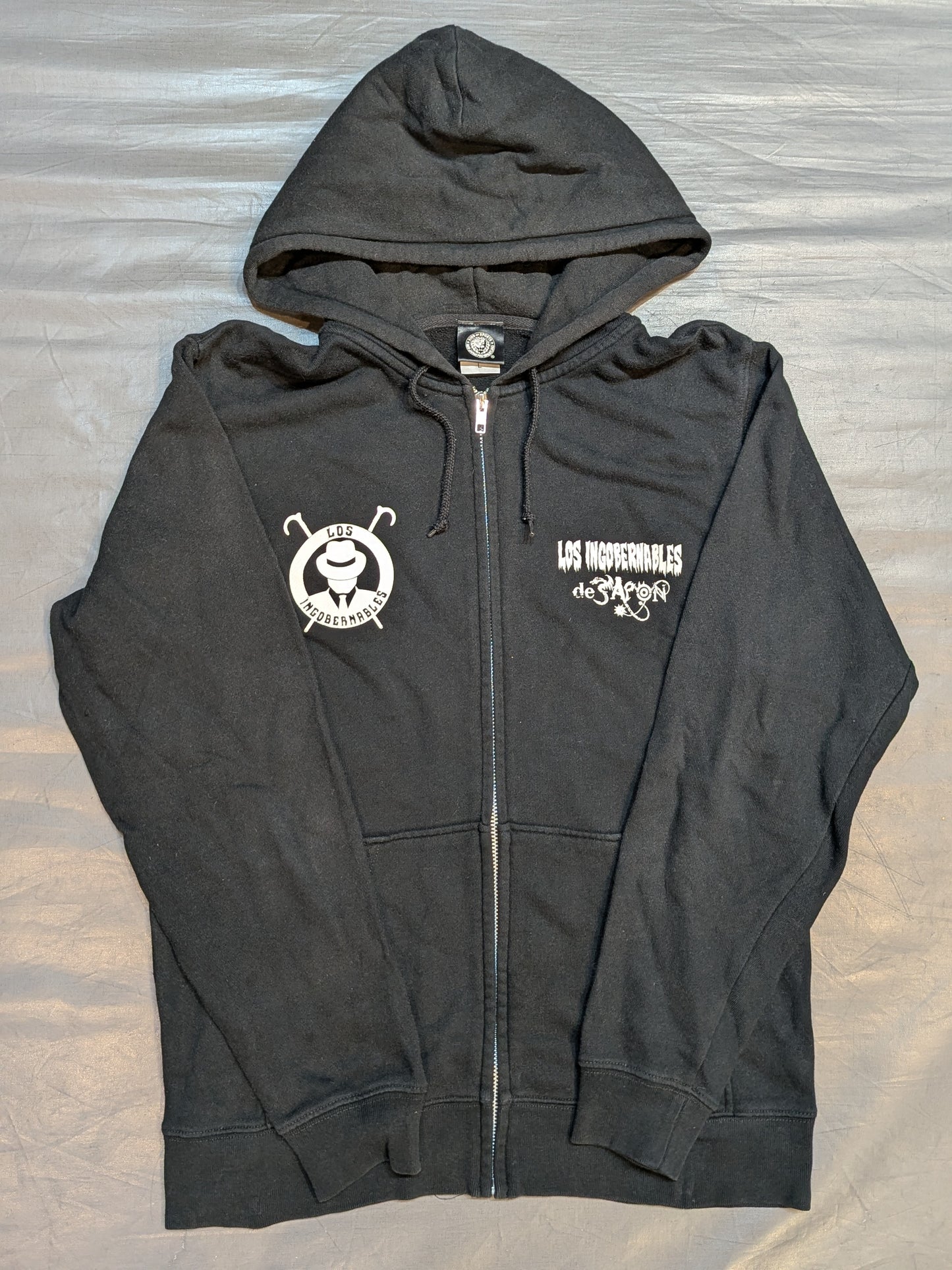 L.I.J Zip hoodie  (2023 / Black × White)