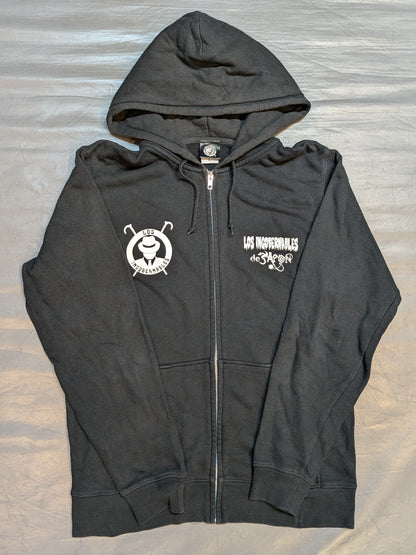 L.I.J Zip hoodie  (2023 / Black × White)