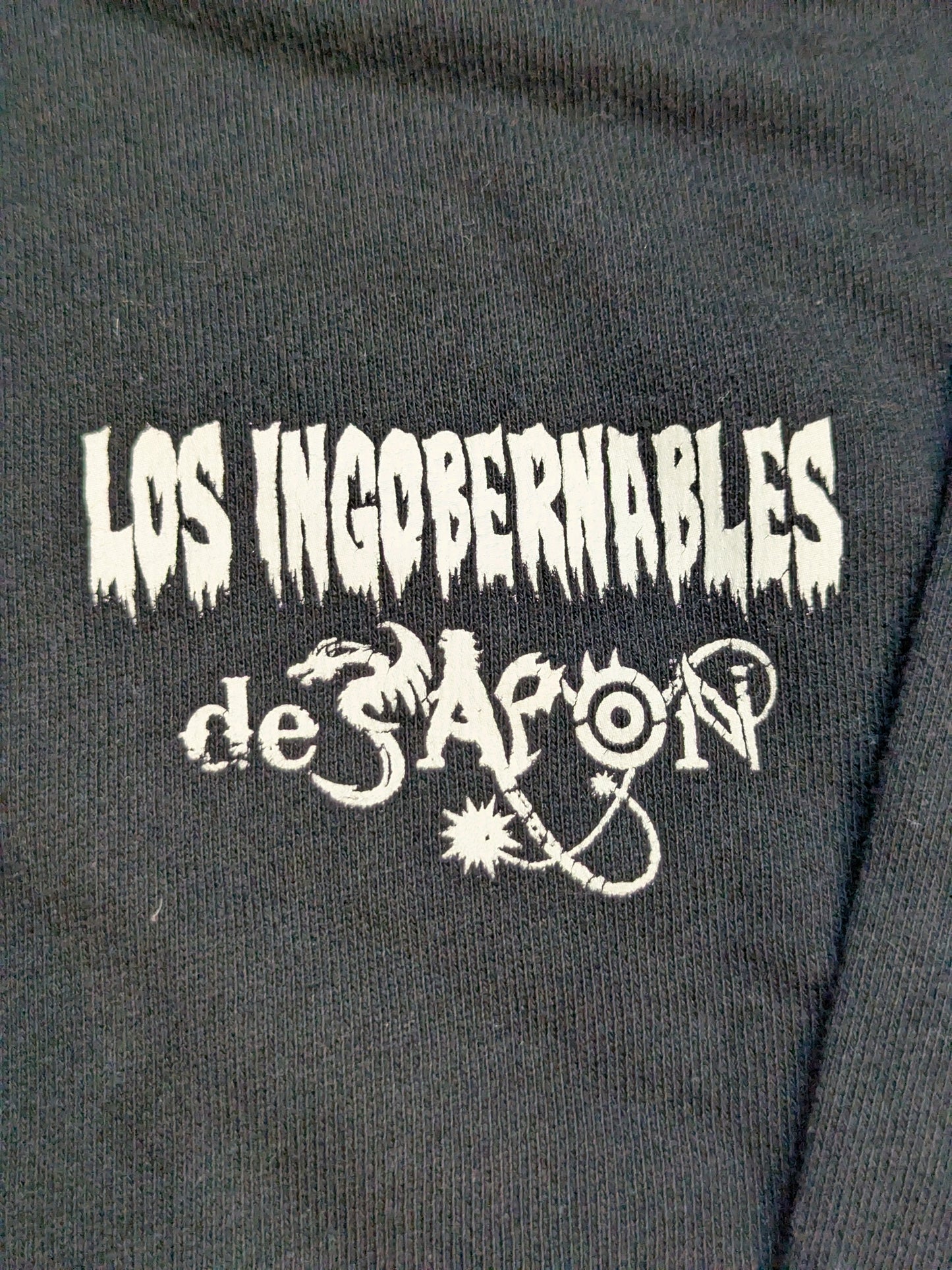L.I.J Zip hoodie  (2023 / Black × White)