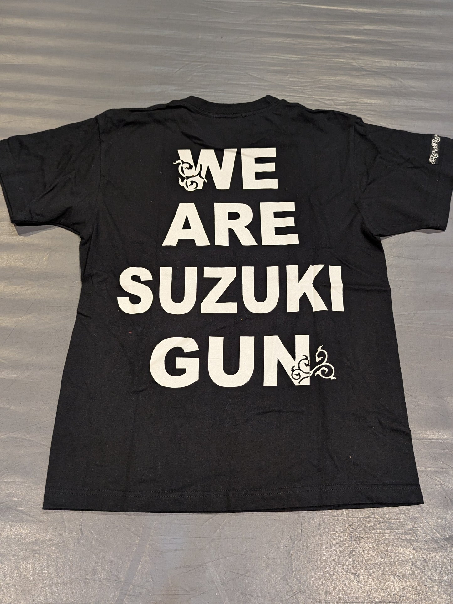 【鈴木みのる 直筆サイン入り】鈴木軍 Tシャツ⑤(ブラック)