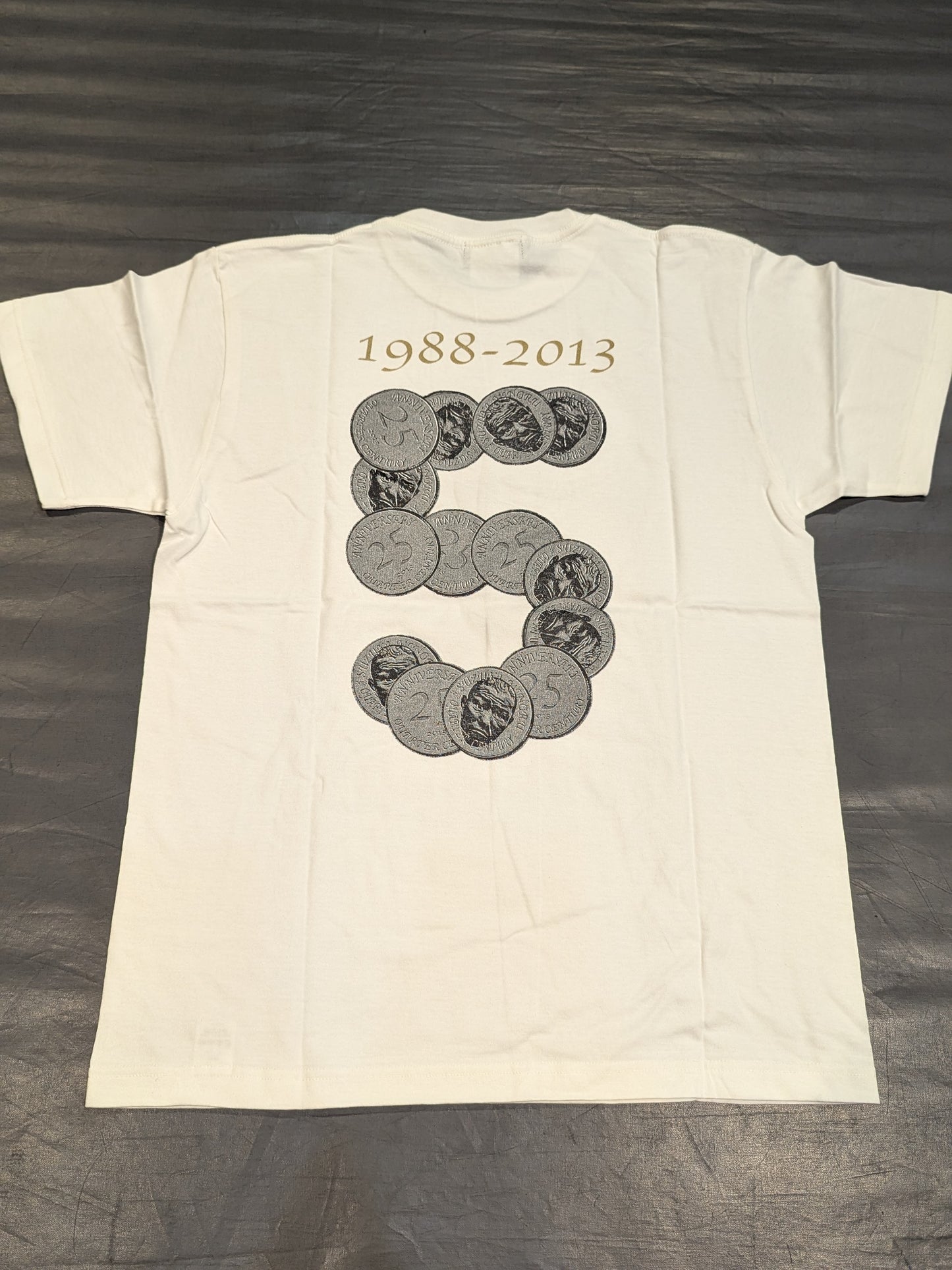 鈴木みのる「25周年記念」Tシャツ(ホワイト)