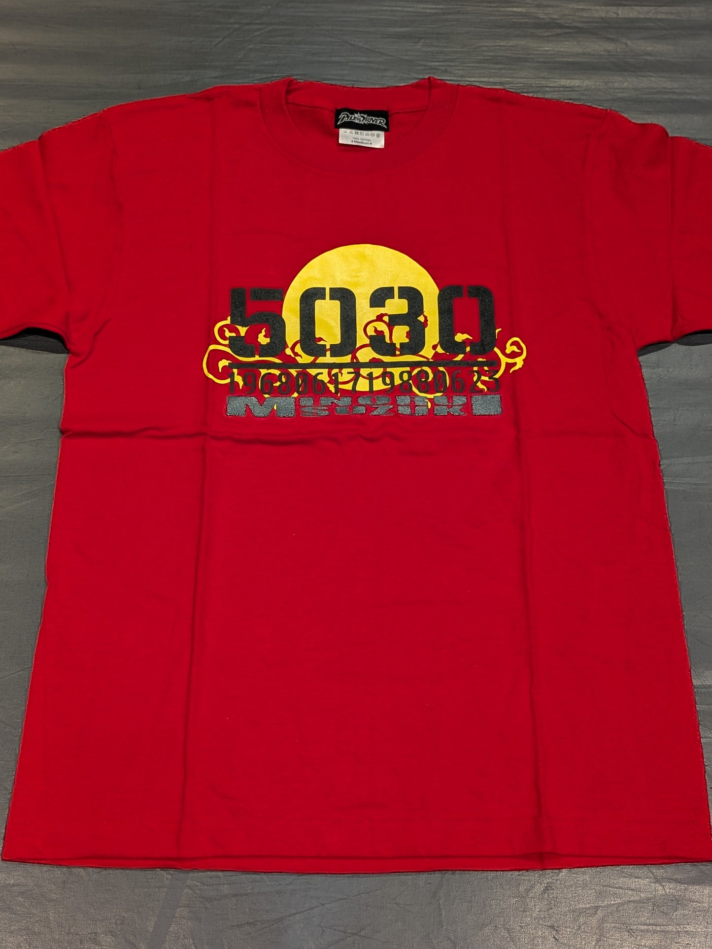 鈴木みのる「5030」Tシャツ(レッド)