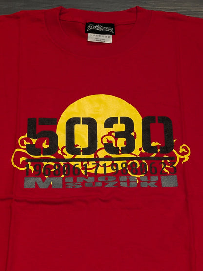 鈴木みのる「5030」Tシャツ(レッド)