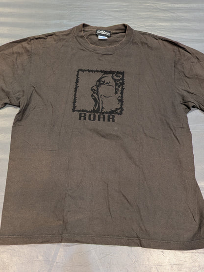 鈴木みのる「ROAR」Tシャツ①(チャコール)