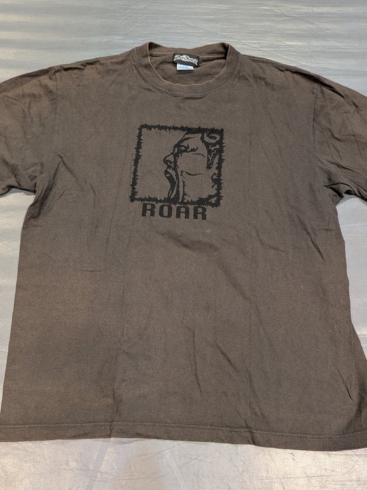 鈴木みのる「ROAR」Tシャツ①(チャコール)
