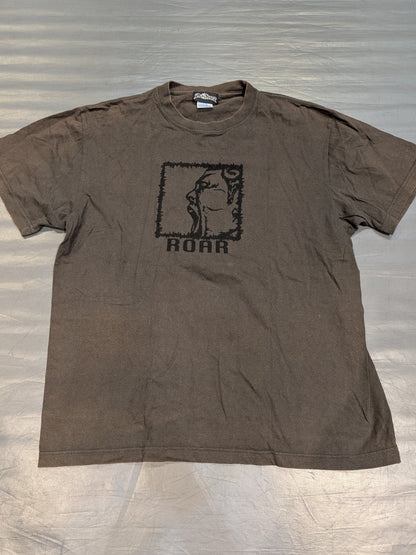 鈴木みのる「ROAR」Tシャツ①(チャコール)