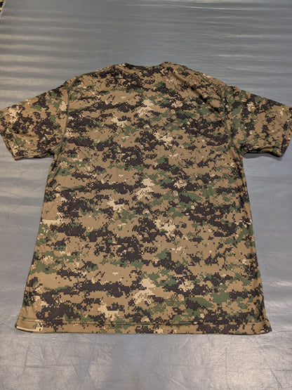 鈴木みのる「GOTCH STYLE PILE DRIVER」ドライTシャツ(迷彩×オレンジ)