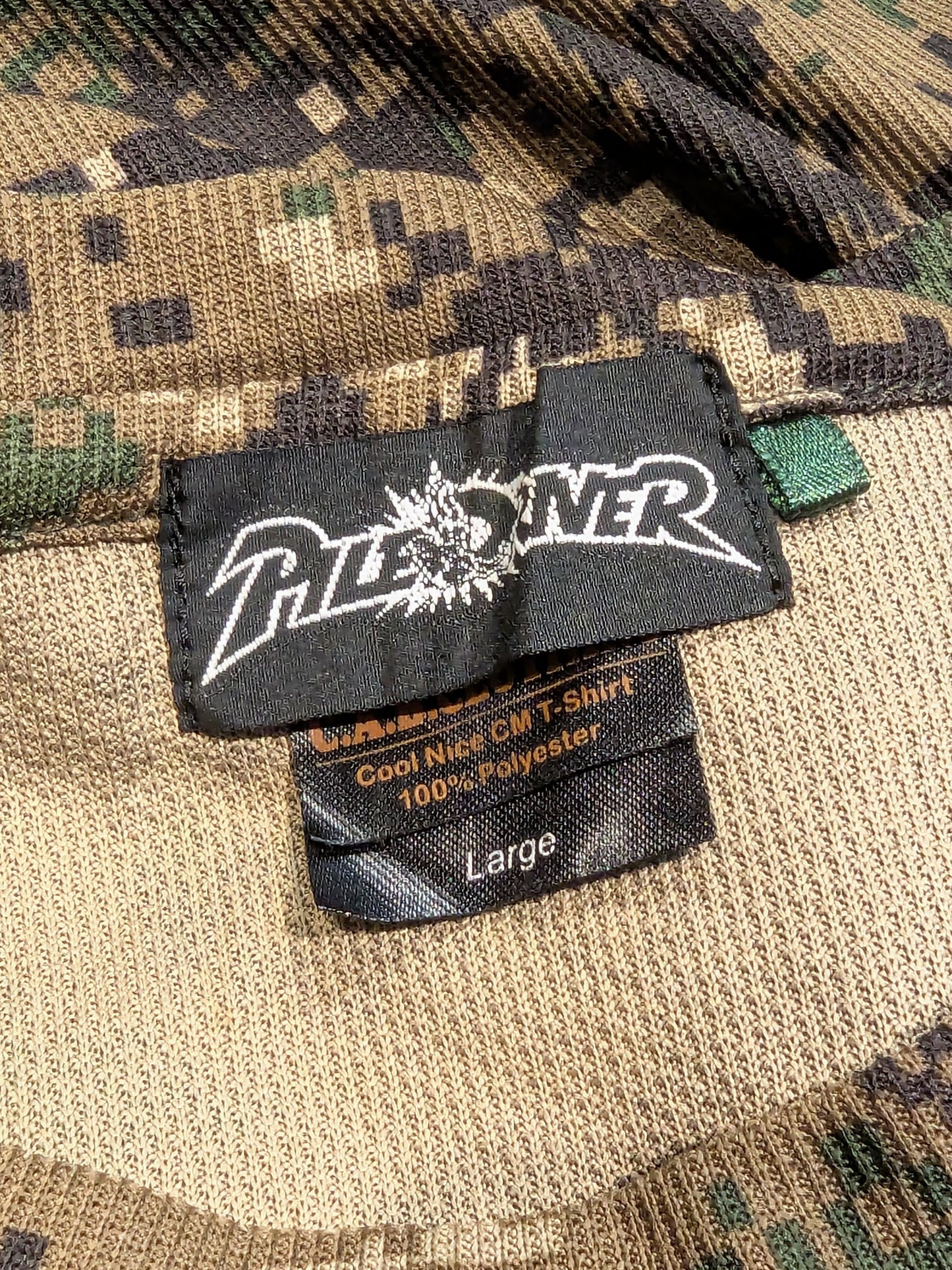 鈴木みのる「GOTCH STYLE PILE DRIVER」ドライTシャツ(迷彩×オレンジ)
