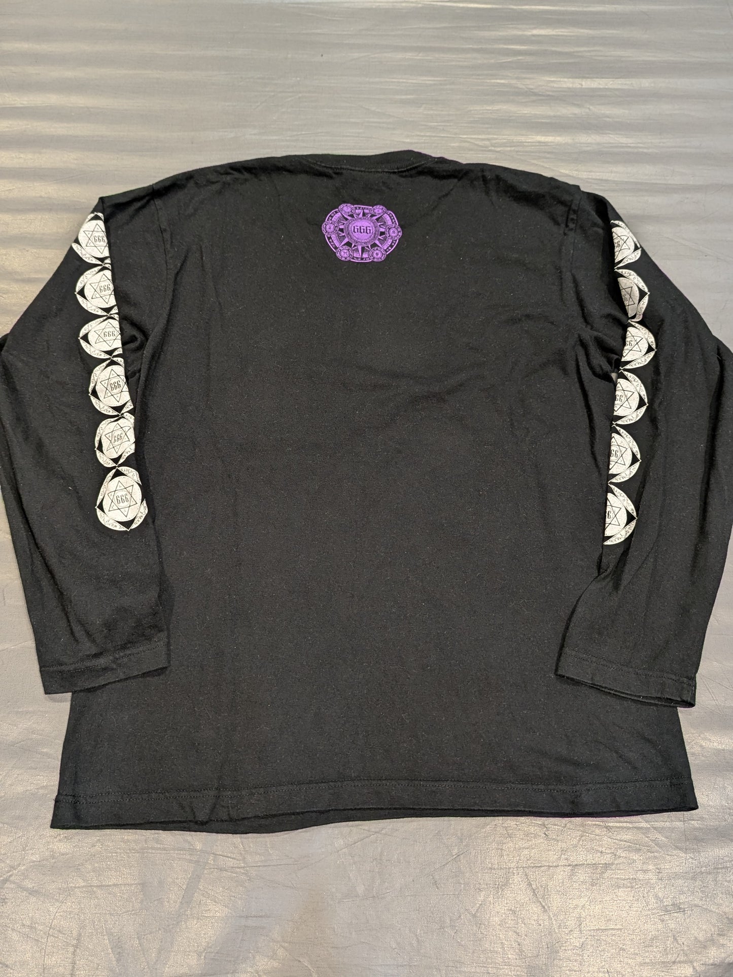 暗黒プロレス組織666 ロングTシャツ①(ブラック)