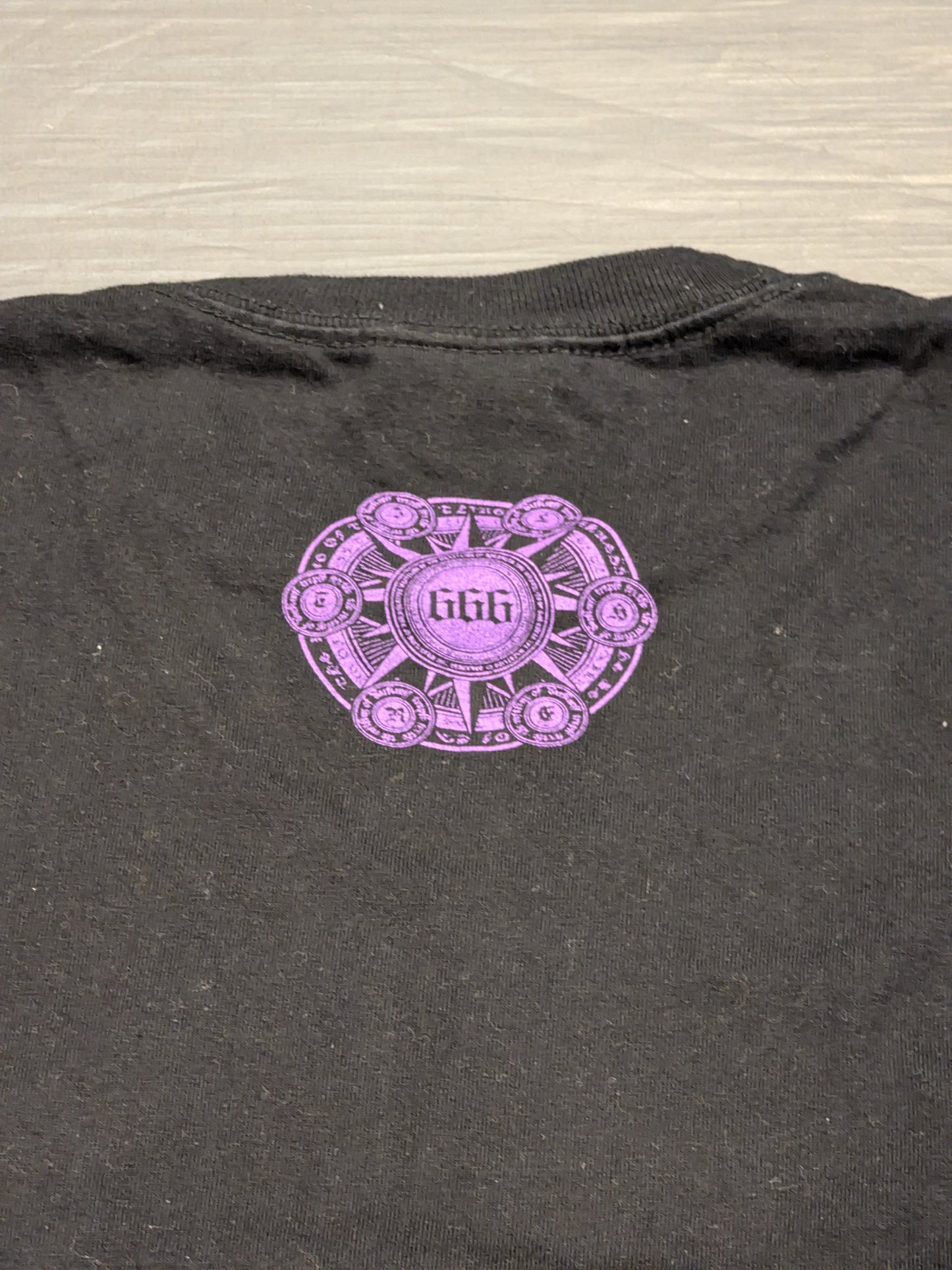 暗黒プロレス組織666 ロングTシャツ①(ブラック)