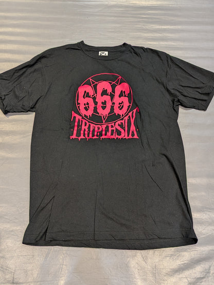 Wrestling of Darkness 666 Logo T-Shirt