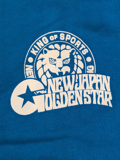 Kota Ibushi Zip Hoodie  (Turquoise Blue)