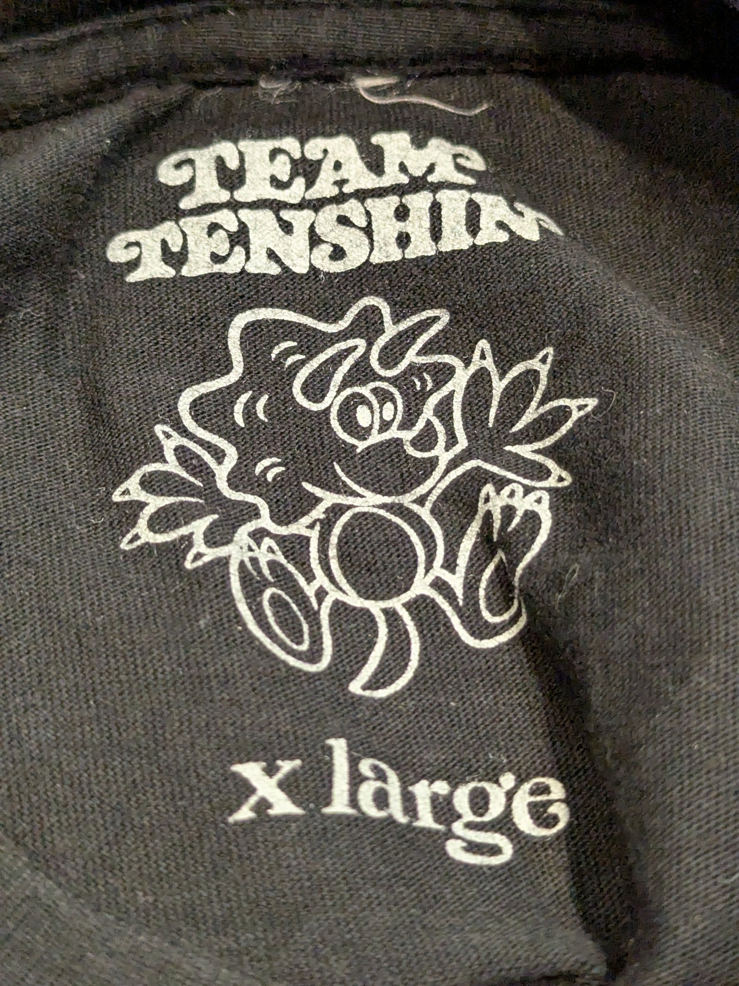 那須川天心「TEAM TENSHIN(VERDY)」Tシャツ(ブラック)
