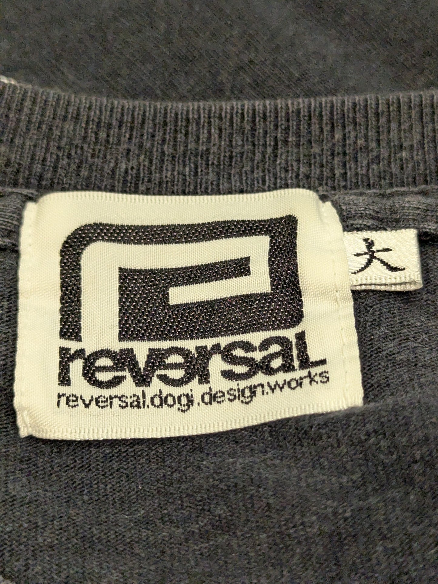 ハイアン・グレイシー×reversal Tシャツ(ブラック)