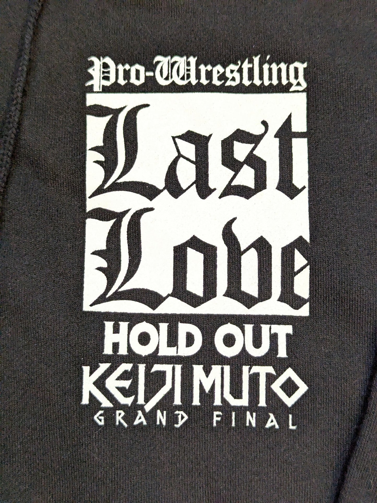 Muto Keiji  "LAST LOVE" Zip Hoodie
