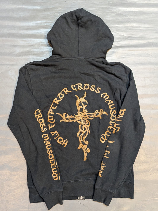 タイチ「CROSS MAUSOLEUM」ジップパーカー