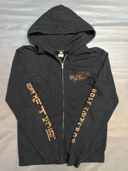 Taichi 'CROSS MAUSOLEUM' zip hoodie