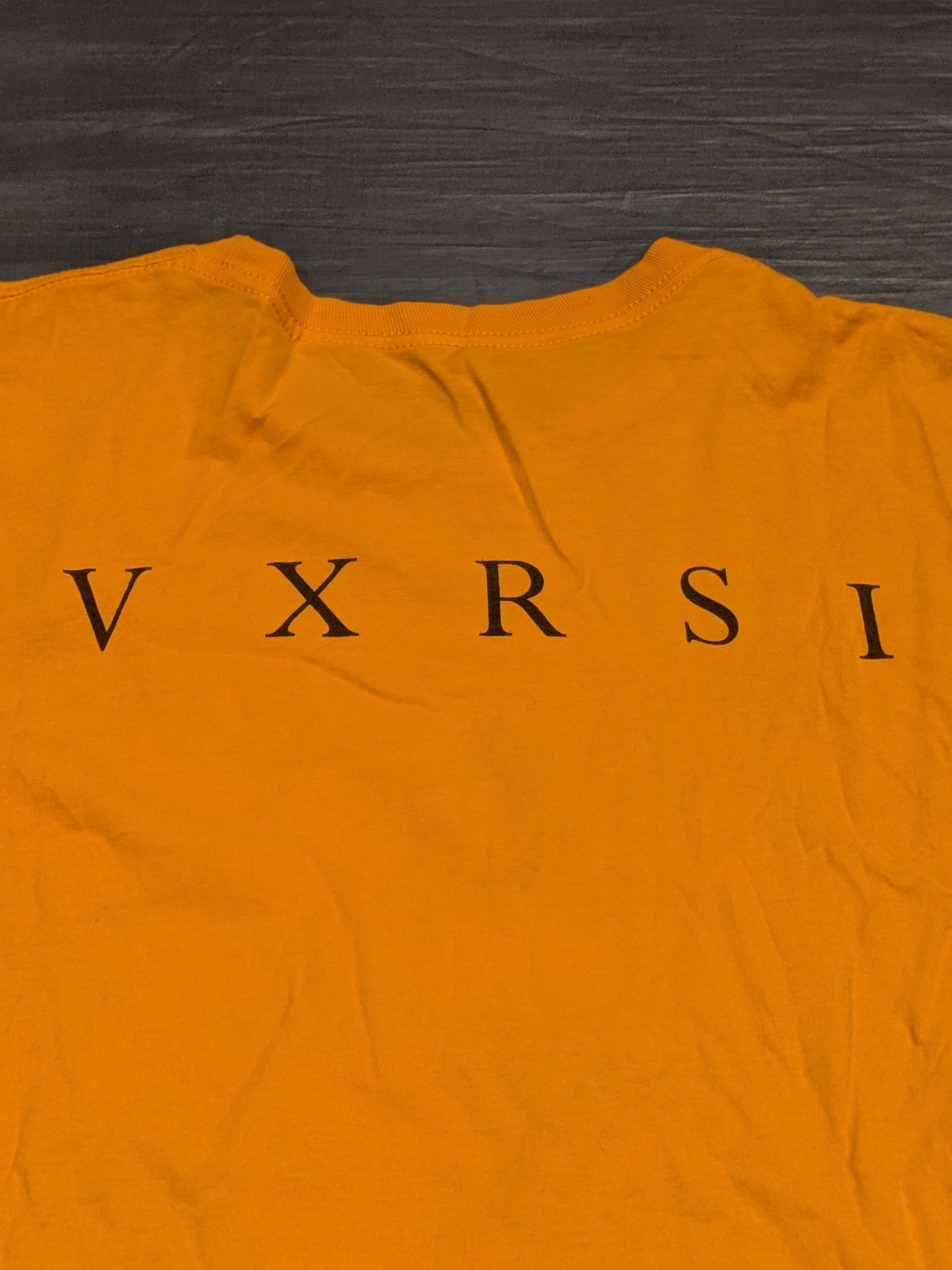 桜庭和志×VXRSI「桜庭和志vsホイス・グレイシー」フォトTシャツ(オレンジ)