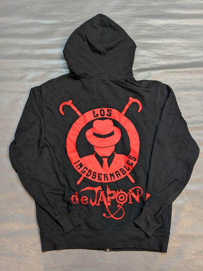 L.I.J Zip hoodie  (2018 / Black×Red)