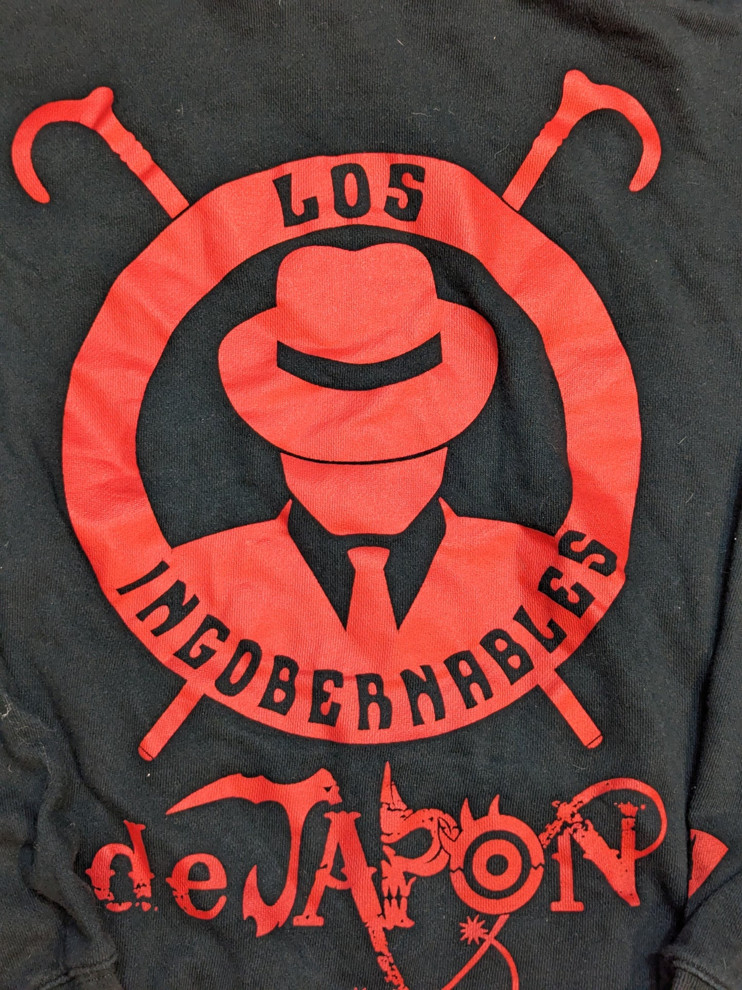 L.I.J Zip hoodie  (2018 / Black×Red)