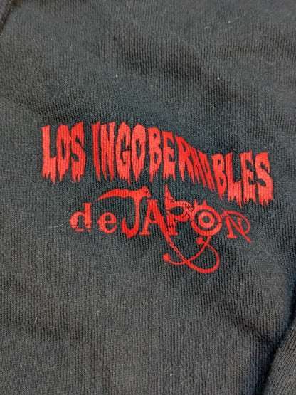 L.I.J Zip hoodie  (2018 / Black×Red)