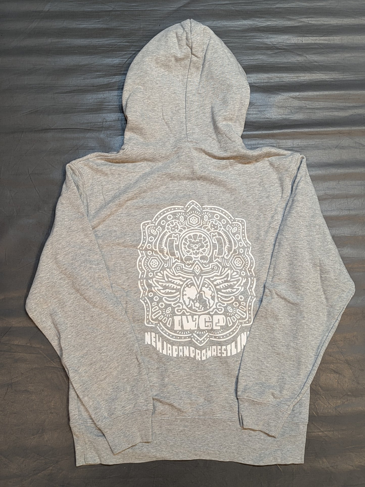 IWGP Pullover Hoodie  (Grey)