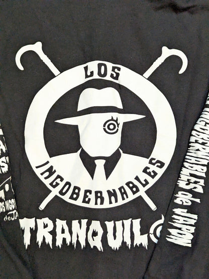 Tetsuya Naito Zip hoodie  (1) (Black× White)