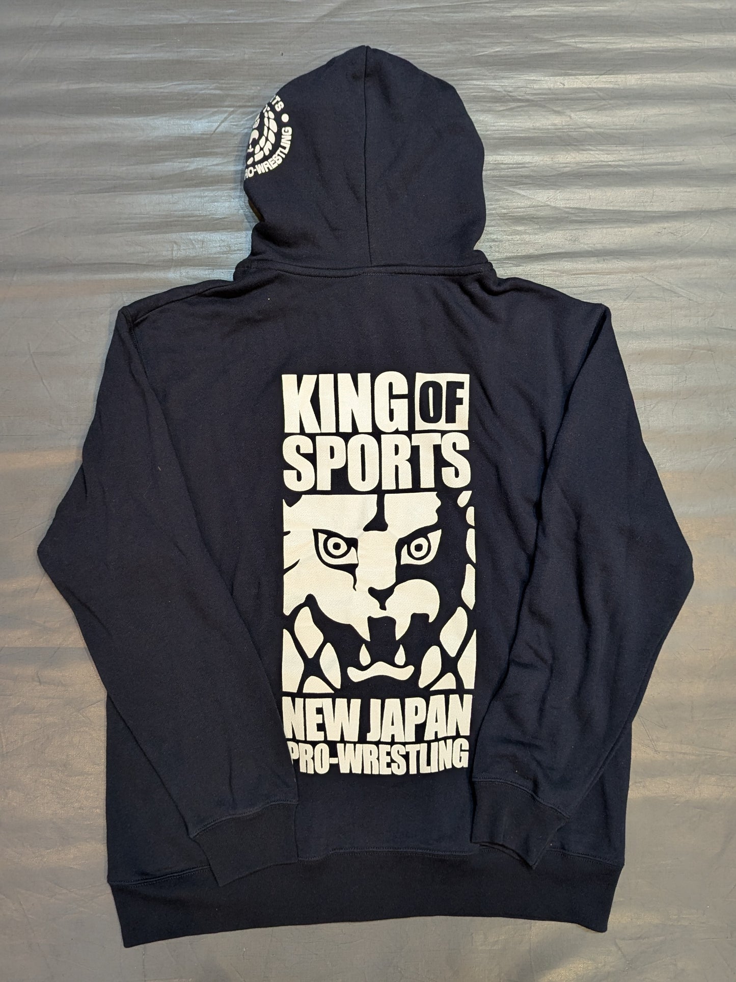 NJPW 'Lion Mark' zip hoodie