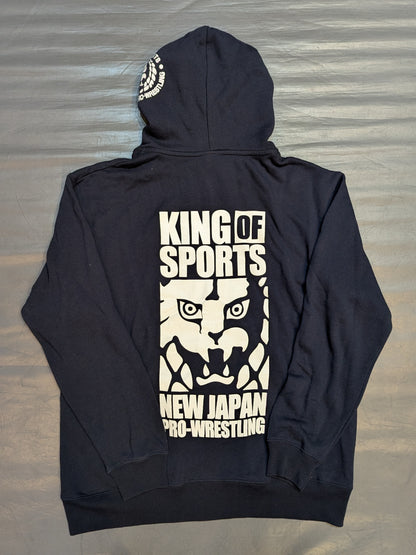 NJPW 'Lion Mark' zip hoodie