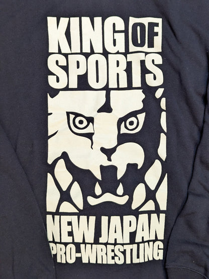 NJPW 'Lion Mark' zip hoodie