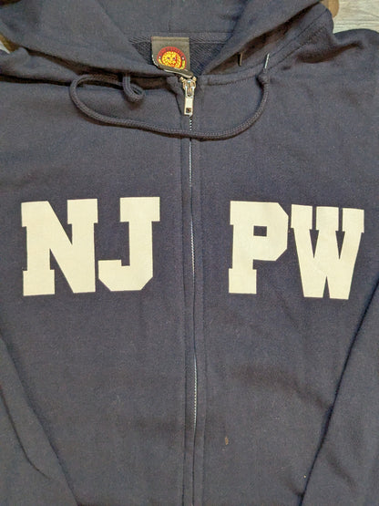 NJPW 'Lion Mark' zip hoodie