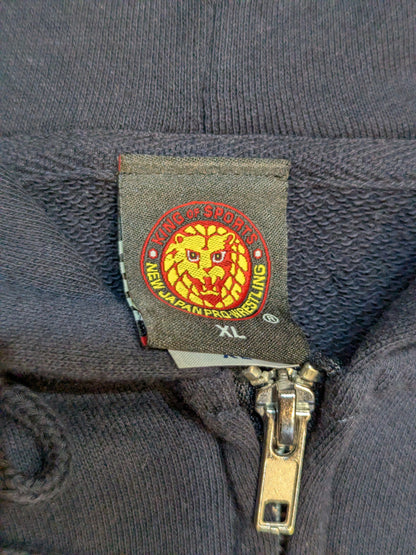 NJPW 'Lion Mark' zip hoodie